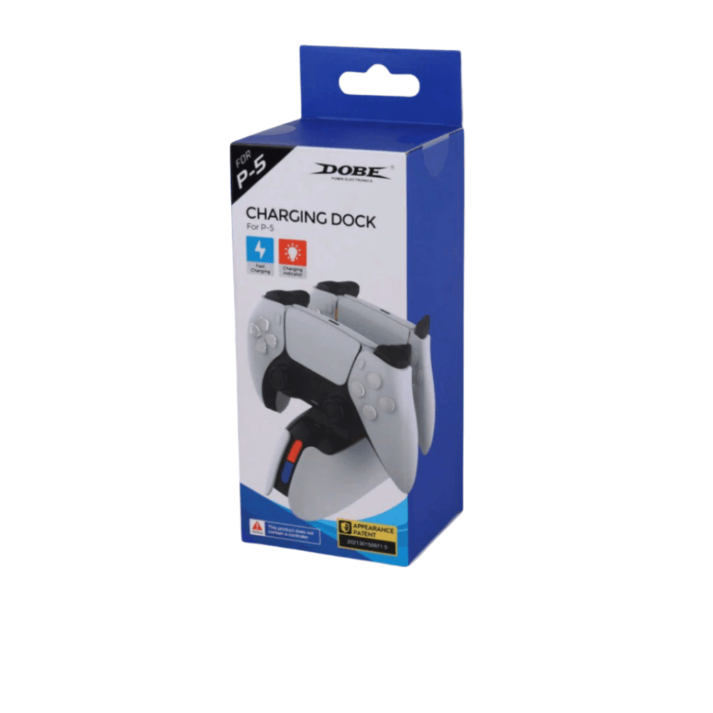 แท่นชาร์จ DOBE TP5-05103 สำหรับจอย DUALSENSE P-5 ชาร์จเร็ว สีขาว_6